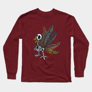 Pavo De Los Muertos Long Sleeve T-Shirt